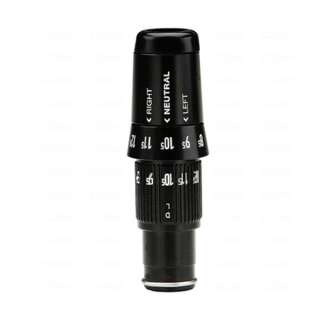 Ersatz Schaft Adapter für Nike Vapor /Vapor Fly/ Pro/Speed/Flex Driver Schaft Adapter .335 - schwarz mit Schraube und Ferrule