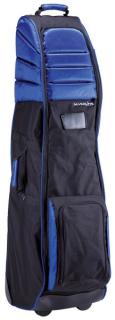 Silverline Travelcover mit stark gepolstertem Kopfteil/Inline-Skate-Rollen schwarz/blau