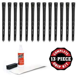 Karma Super Lite Black Oversize Griff Set (13 x Griffe, 13 x Tape, Solvent und Schaftklammer)