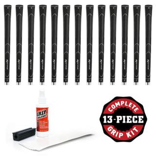Karma Super Lite Black Oversize Griff Set (13 x Griffe, 13 x Tape, Solvent und Schaftklammer)
