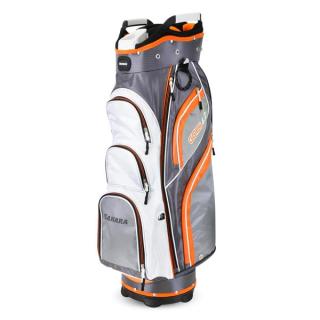 Sahara Gobi Golf Cart Bag Gray/White/Orange