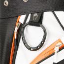 Sahara Gobi Golf Cart Bag Gray/White/Orange