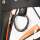 Sahara Gobi Golf Cart Bag Gray/White/Orange