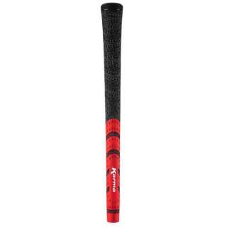 Karma Half Cord Schwarz/Rot Golfgriffe