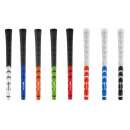 Karma Black/White Half Cord Oversize (+1/16") Golf Grips