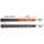Karma Black/White Half Cord Oversize (+1/16") Golf Grips
