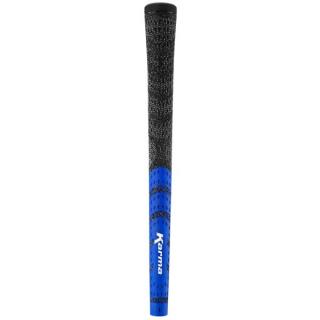 Karma Black/Blue Half Cord Oversize (+1/16") Golf Grips