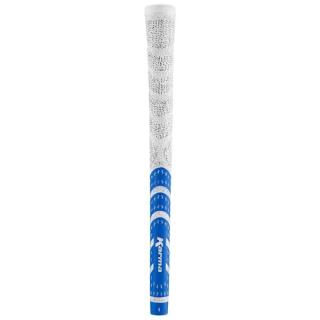Poignées de golf Karma Half Cord Blanc/Bleu