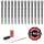 Golf Pride Multicompound MCC Plus 4 Standard Grey Griff Set (13 x Griffe, 13 x Tape, Solvent und Schaftklammer)