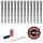 Golf Pride Multicompound MCC Plus 4 Midsize Grey Griff Set (13 x Griffe, 13 x Tape, Solvent und Schaftklammer)