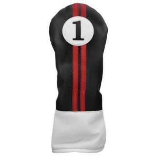 Sahara Retro Golf Schlägerhaube Black/Red/White