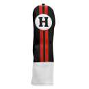 Sahara Retro Golf Schlägerhaube Black/Red/White...