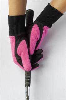 Winterhandschuhe Pink Style Polar Fleece für Damen (Paar)
