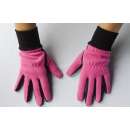 Winterhandschuhe Pink Style Polar Fleece für Damen...