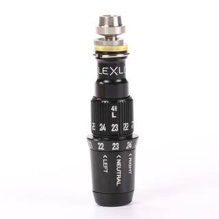 Ersatz Schaft Adapter für Nike Vapor Flex .370 - für Hybrid #4 21-25 Grad  schwarz mit Schraube und Ferrule