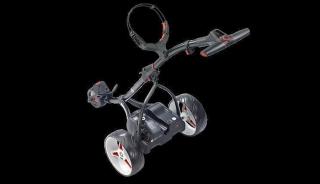 Motocaddy S1 Lithium Elektro Trolley weiß inkl. Lithium Akku "27+ Loch" und Ladegerät / Quikfold und Easilock