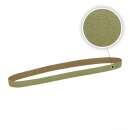 White Cloth Ferrule Dressing Belt - 1" X 42"