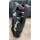 Upholstered Travelcover with wheels, all black
