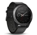 Garmin Approach S60 GPS Golf Golf Uhr Premium mit Keramik Lünette, Metallook und Lederarmband