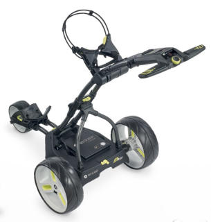 Motocaddy M1 PRO DHC Lithium Elektro Trolley inkl. 27 Loch Lithium Akku und Ladegerät / Quikfold und Easilock