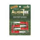 FlexTee -  Flexible Golf Tees mit Ausrichtungshilfe (4er...