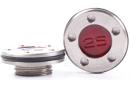Translucent Stainless Ersatz Gewichte für Scotty Cameron Putter x 2 rot mit kleinem Gewinde