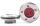 Translucent Stainless Ersatz Gewichte für Scotty Cameron Putter x 2 rot mit kleinem Gewinde