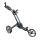 iCart One - Golftrolley mit 3 Rädern - inkl. Schirmhalterung - mattschwarz / grau