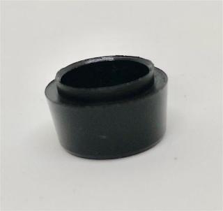 1/4 inch Ferrule schwarz für Eisen mit Absatz Eisen 0.370 inch