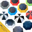 Golf Umbrella UV Coated 32 pollici Windcutter con windslots extra large