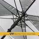 Golfschirm mit UV Protection und Windschlitz (Windcutter) / verschiedene Farben