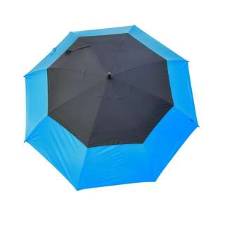 Parapluie de golf avec protection uv et biseau (Windcutter) / différentes couleurs bleu / noir