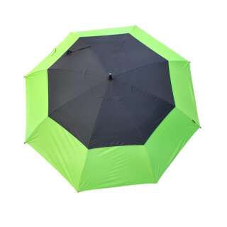 Parapluie de golf avec protection uv et biseau (Windcutter) / différentes couleurs vert citron/ noir