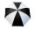 Golf Umbrella UV Coated 32 pollici Windcutter con...