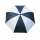 Parapluie de golf avec protection uv et biseau (Windcutter) / différentes couleurs bleu marine / blanc