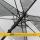Golf Umbrella UV Coated 32 pollici Windcutter con windslots extra large  grigio/ nero/ chiaro
