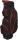 Bennington bag clip lok 2 farbkombinationen rot