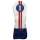 Sahara Retro Golf Headcover Red/White/Blue Driver