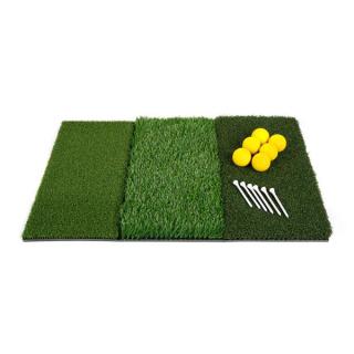 Orlimar Golf Abschlagmatte mit drei Oberflächen