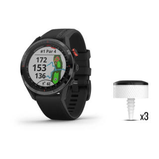 Garmin Approach S62 GPS Golf Uhr S62/CT10 mit 3 Trackingsensoren