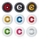Cadero 2x2 Petagon Round Standard Black/Gold