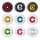 Cadero 2x2 Petagon Round Standard Black/Gold