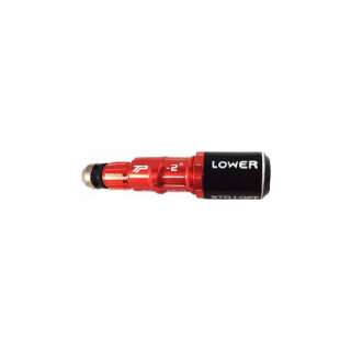 Ersatz Schaft Adapter für TaylorMade RBZ TP Rot Adapter mit schwarz/weiss Ferrule - 0.335