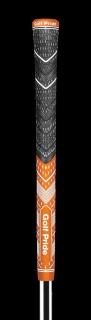 Golf Pride Multicompound MCC PLUS 4 TEAMS Standard Red Orange/White