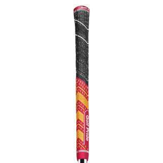 Golf Pride Multicompound MCC PLUS 4 TEAMS Midsize Dark Red/Yellow Golf Grip