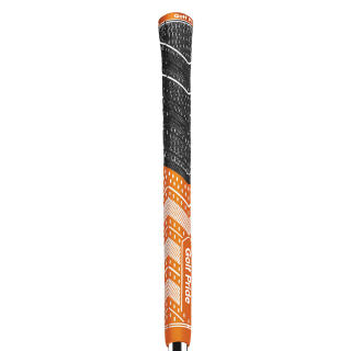 Golf Pride Multicompound MCC PLUS 4 TEAMS Midsize Dark Orange/White
