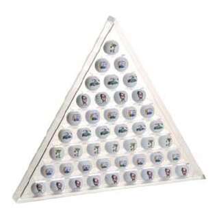 Acrylpyramide Golfball Display