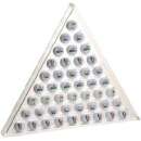pyramid Display for 45 Golf Balls