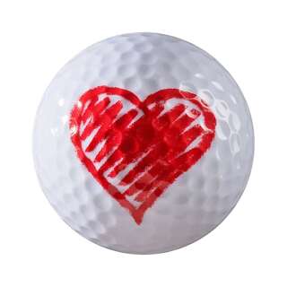 Magballs magnetische Golfball "Herz"