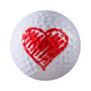 Magballs magnetische Golfball "Herz"